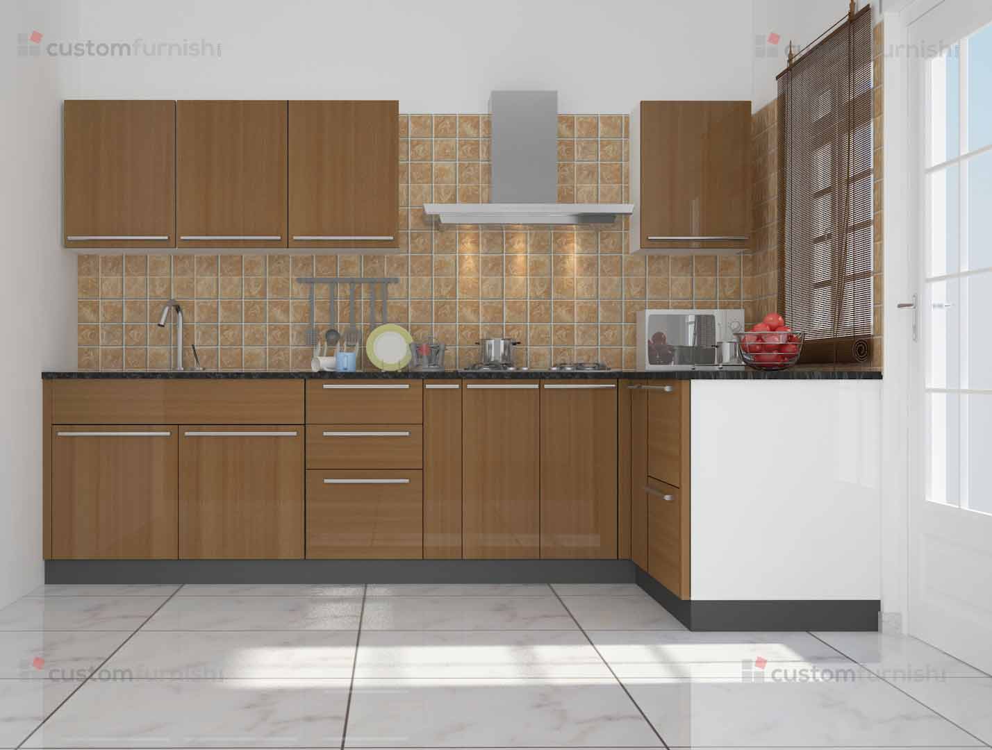 L-Shaped Kitchen