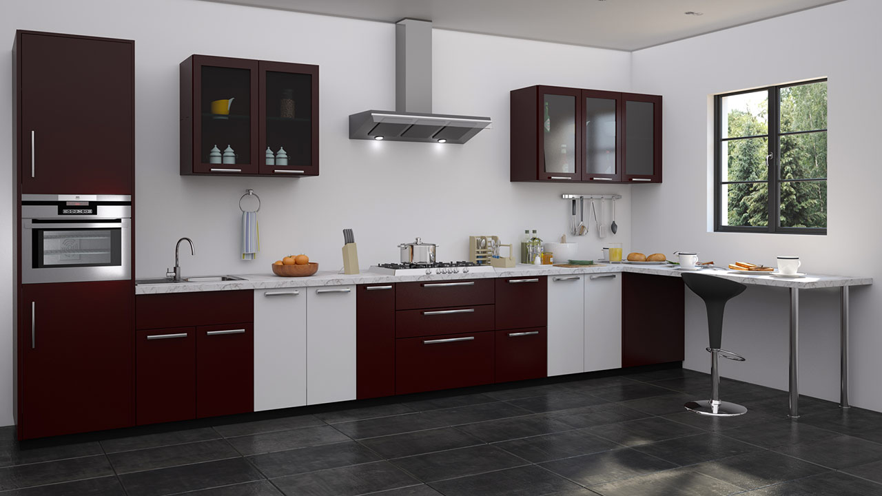 U-Shaped Kitchen