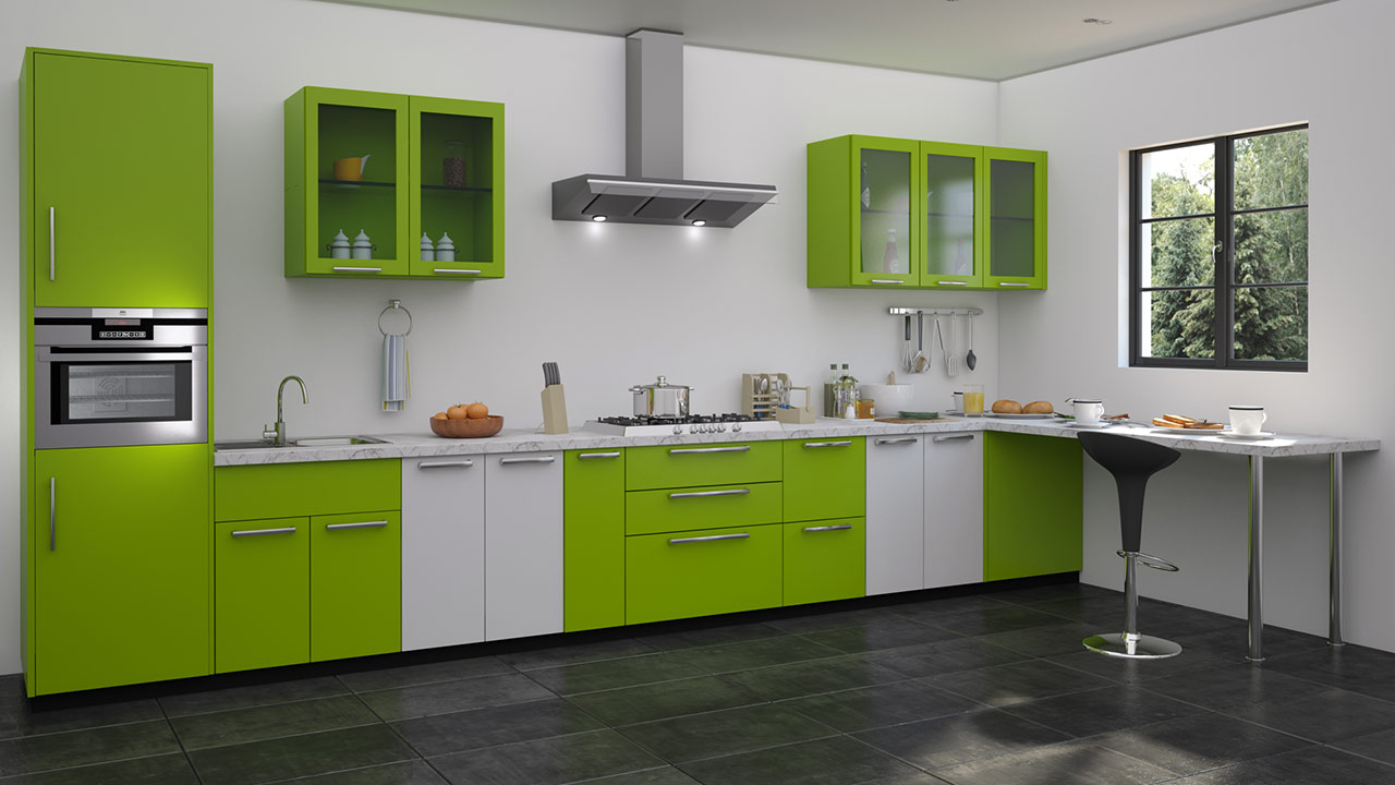 U-Shaped Kitchen