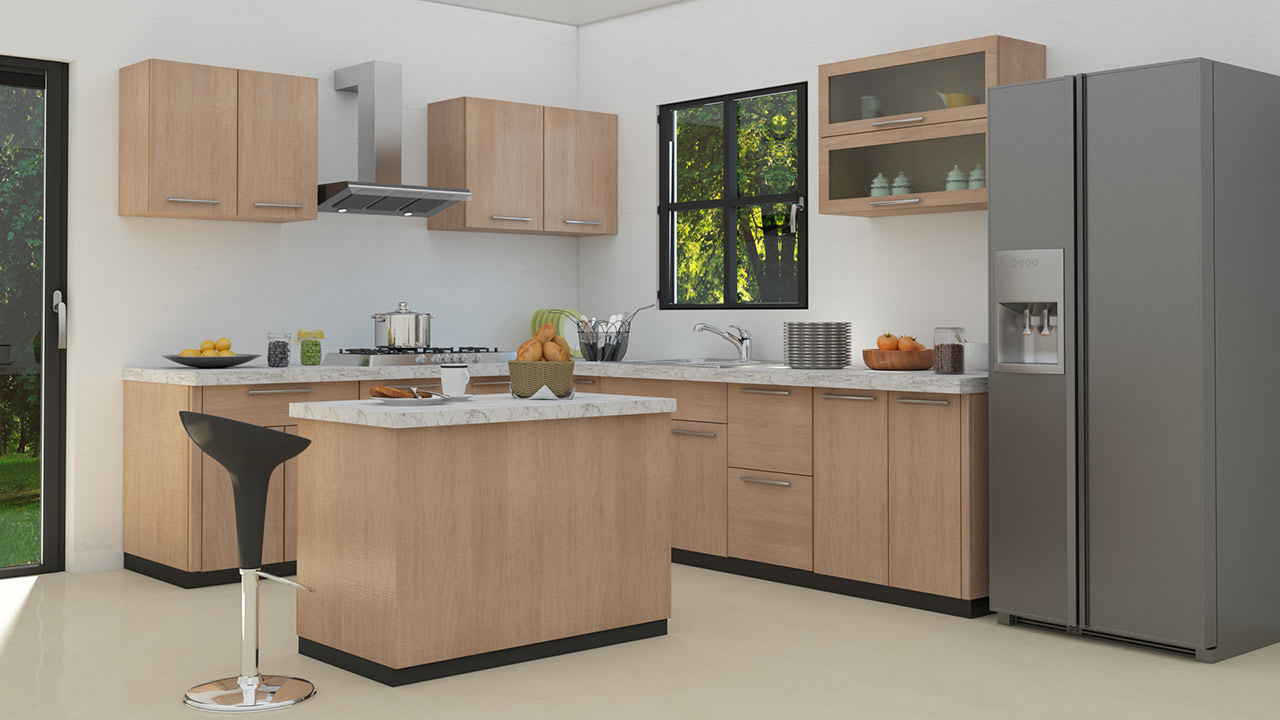 L-Shaped Kitchen
