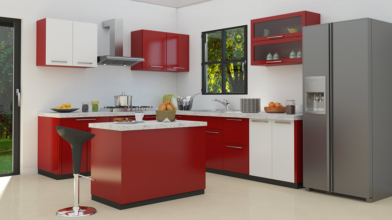 L-Shaped Kitchen