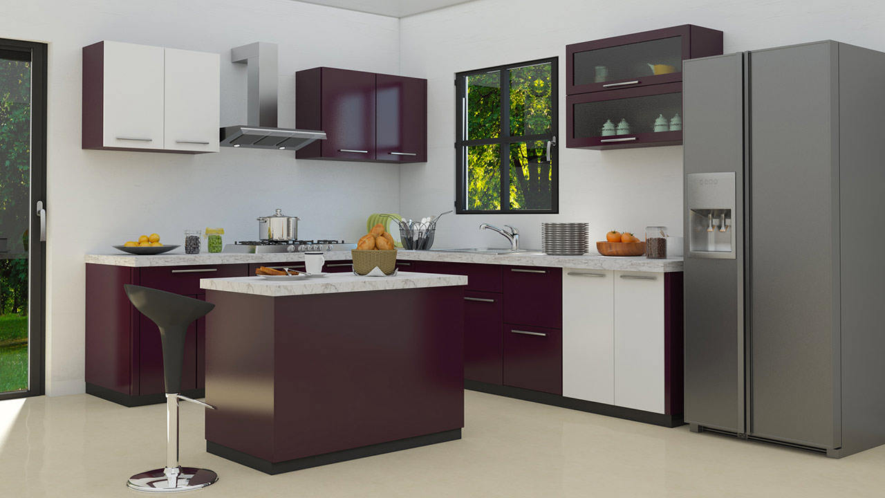 L-Shaped Kitchen
