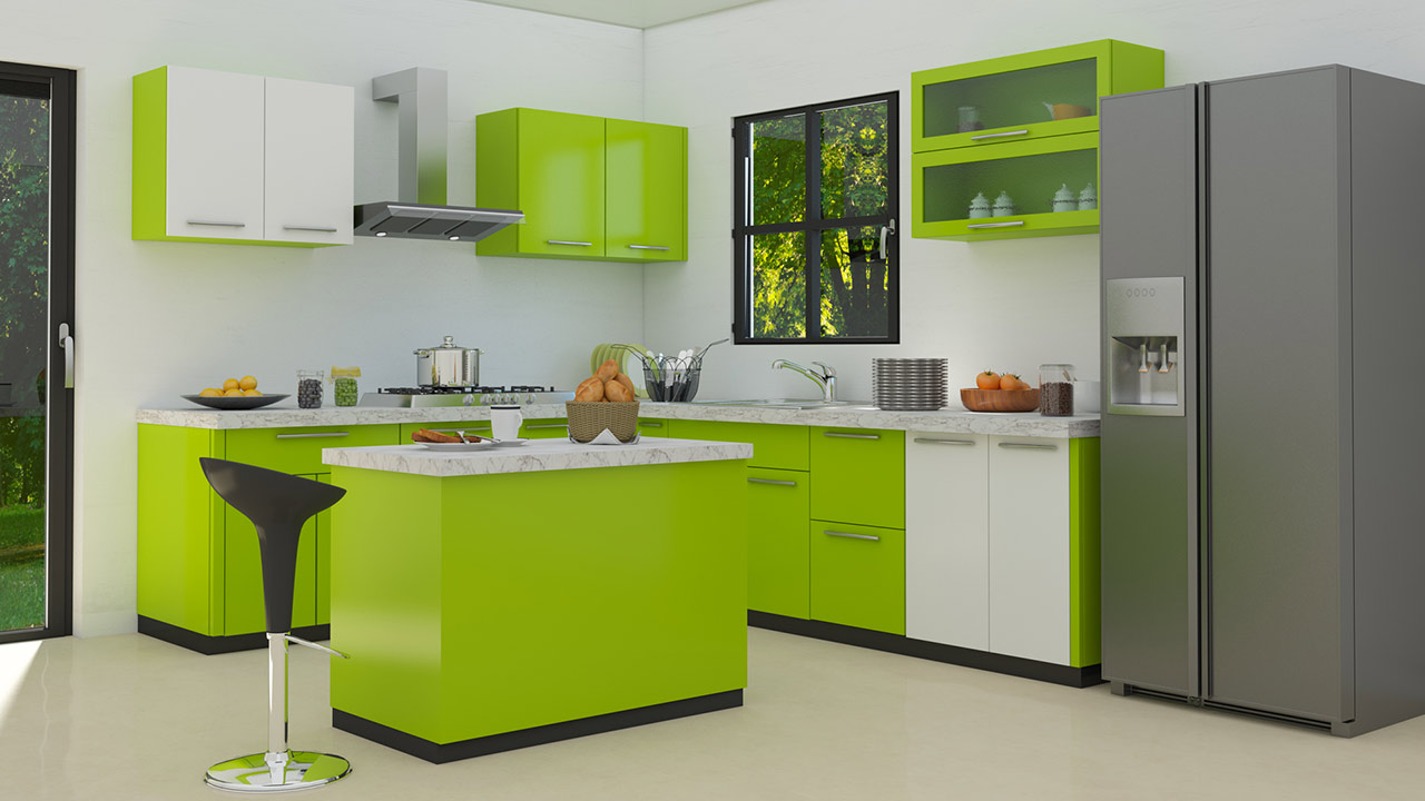 L-Shaped Kitchen