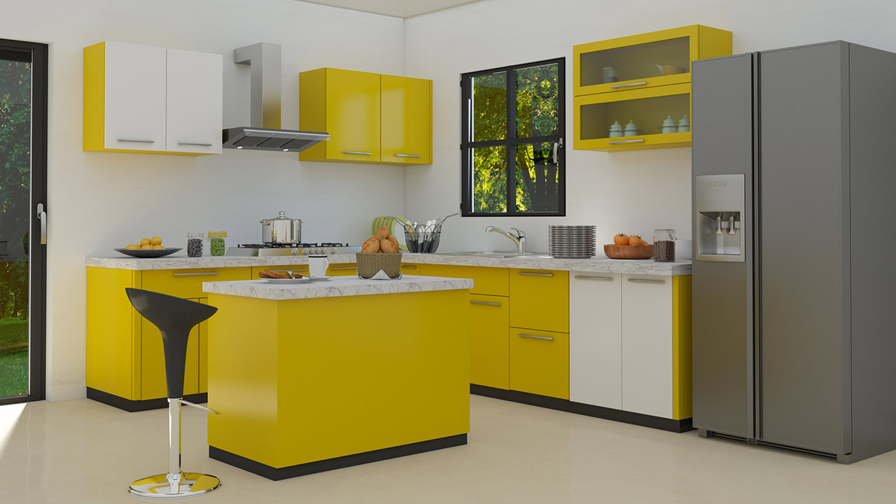L-Shaped Kitchen
