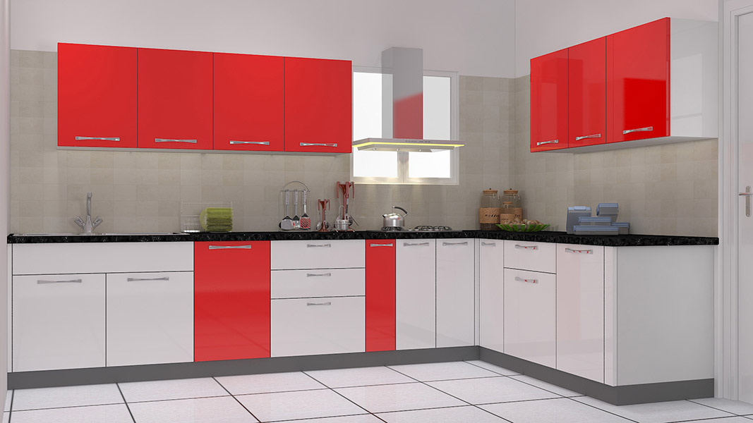 L-Shaped Kitchen