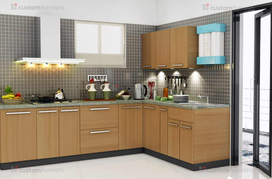 l shaped modular kitchen designs