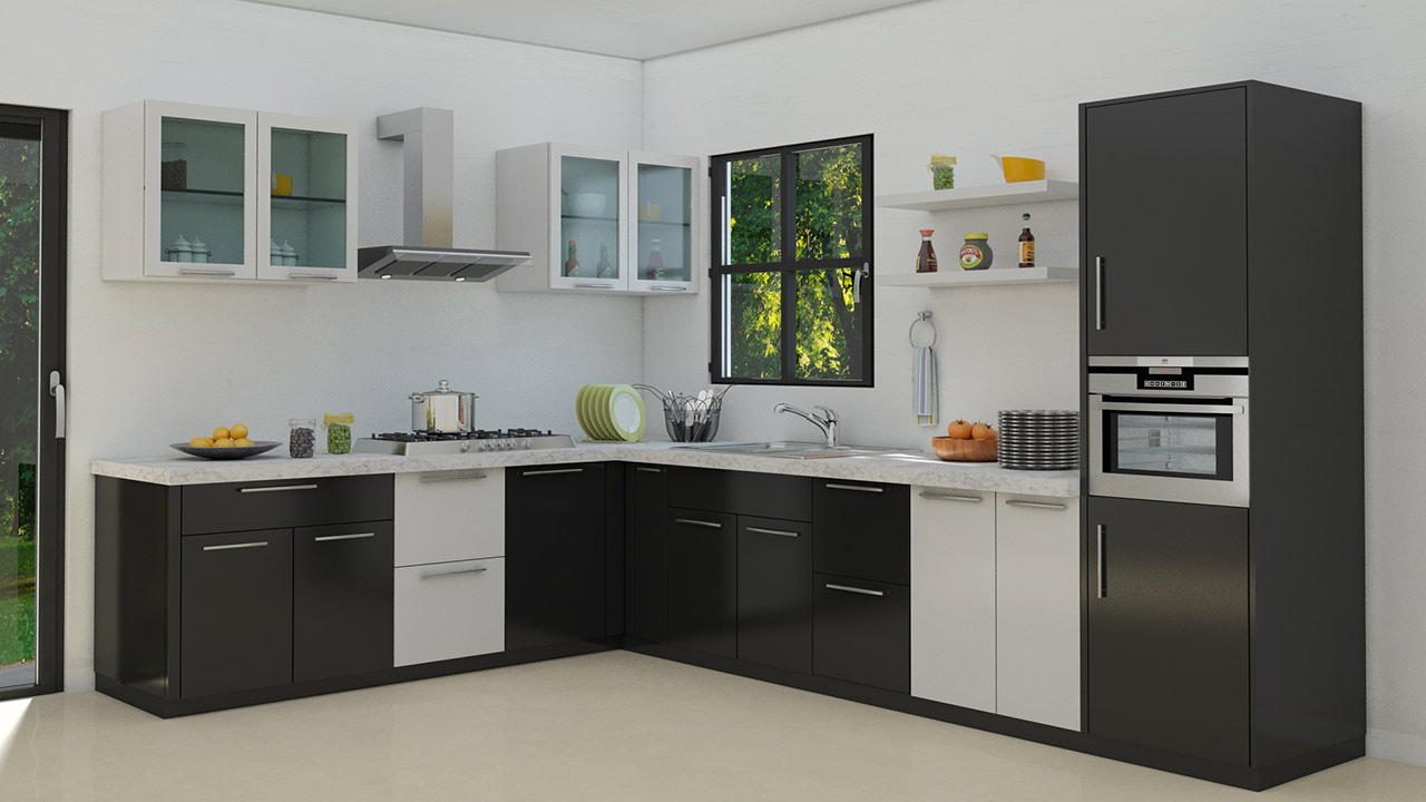 L-Shaped Kitchen