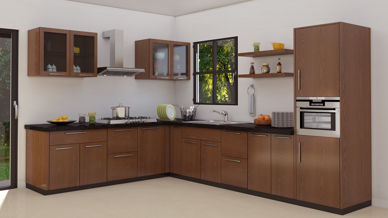 L-Shaped Kitchen