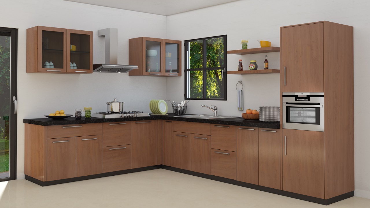 L-Shaped Kitchen