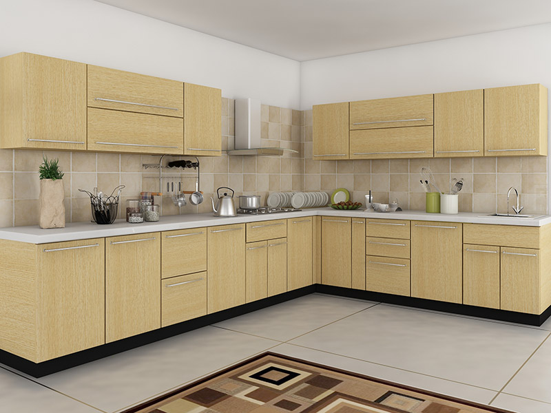 L-Shaped Kitchen