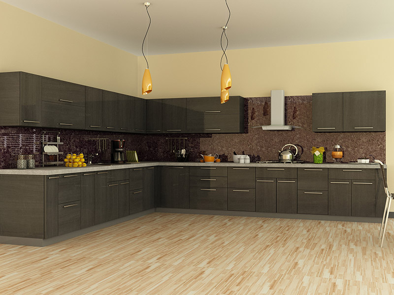 L-Shaped Kitchen