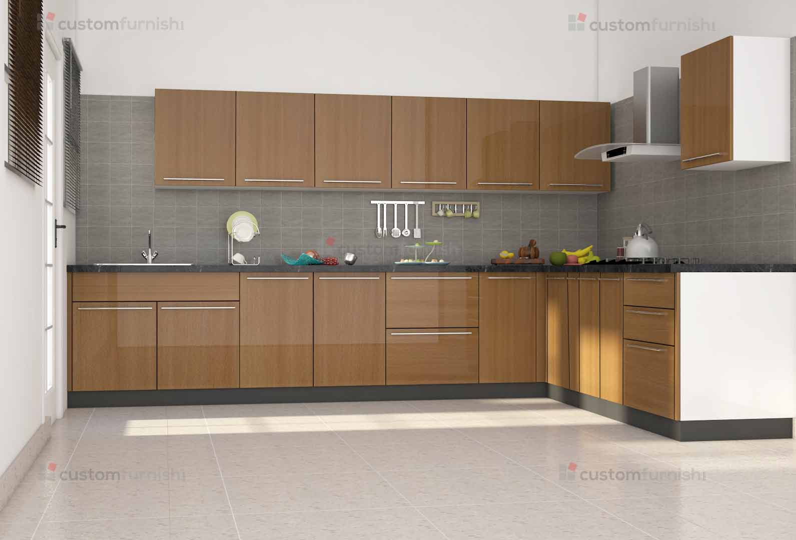 L-Shaped Kitchen